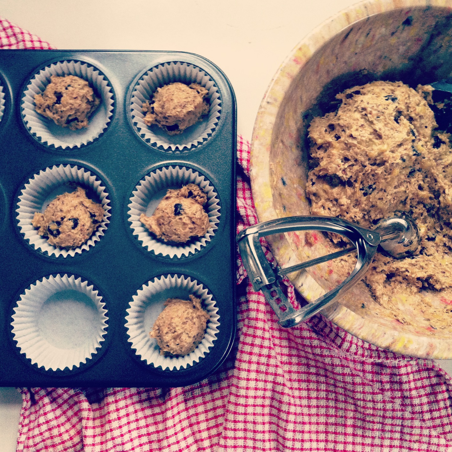 Banana Flax Muffins | Once Upon a Recipe