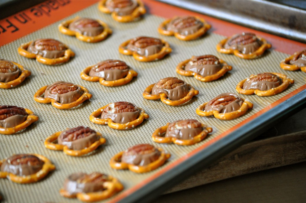 Pretzel Rolo Nut Bites | Once Upon a Recipe