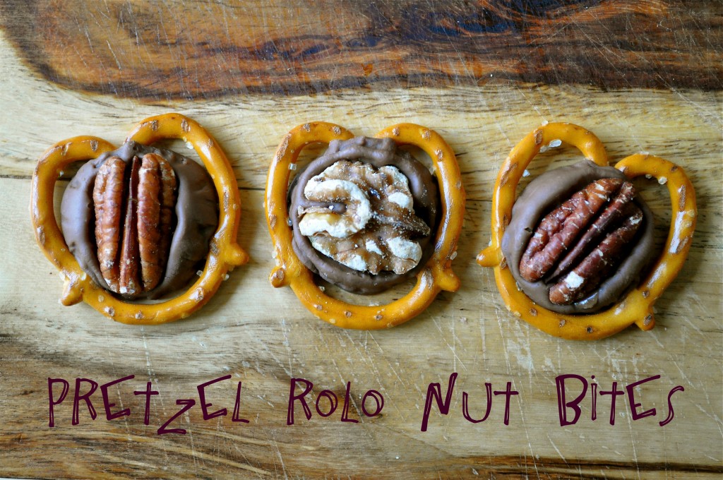 Pretzel Rolo Nut Bites | Once Upon a Recipe