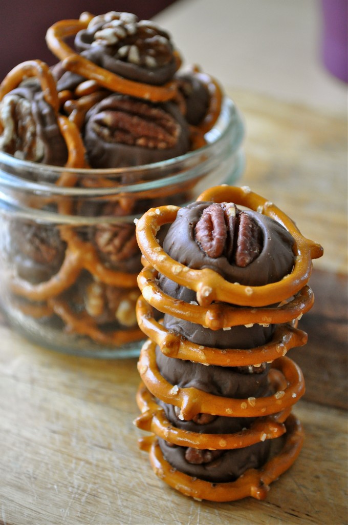 Pretzel Rolo Nut Bites | Once Upon a Recipe