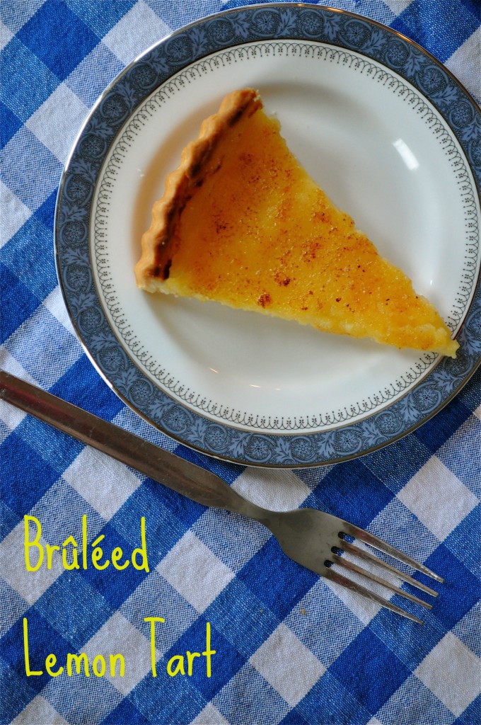 Brûléed Lemon Tart | Once Upon a Recipe