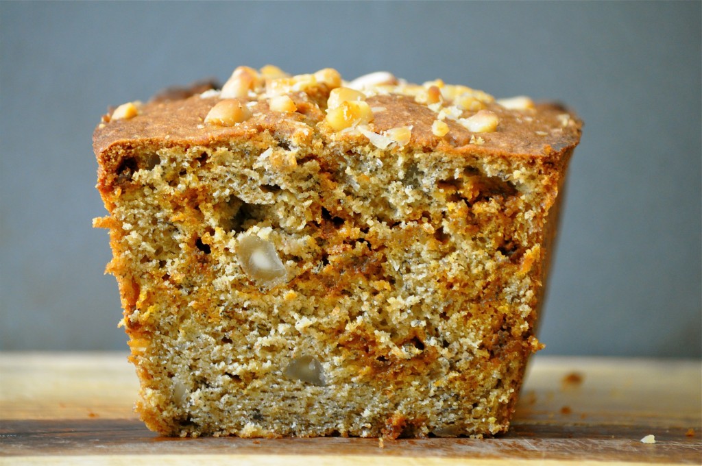 Browned Butter Banana Bread with Macadamia Nuts and Cinnamon Chips | Once Upon a Recipe