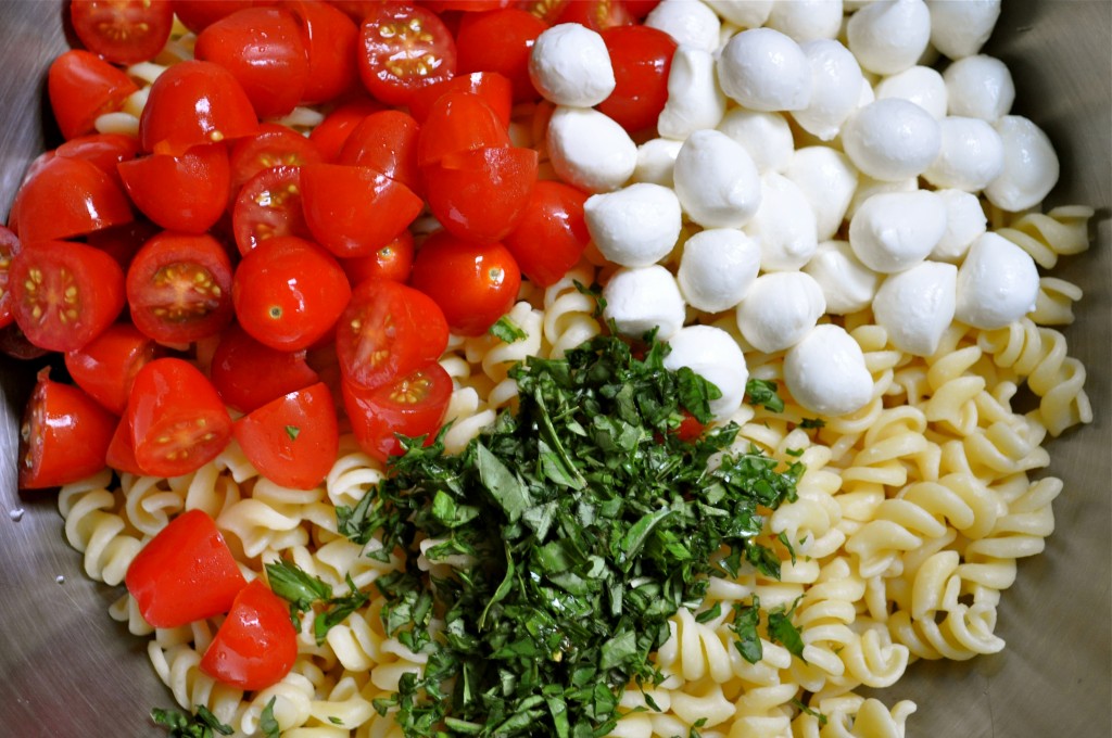 Caprese Pasta Salad | Once Upon a Recipe