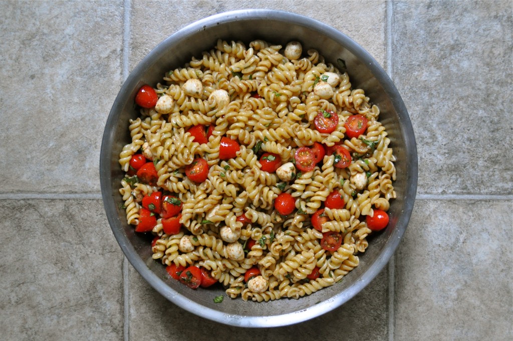 Caprese Pasta Salad | Once Upon a Recipe