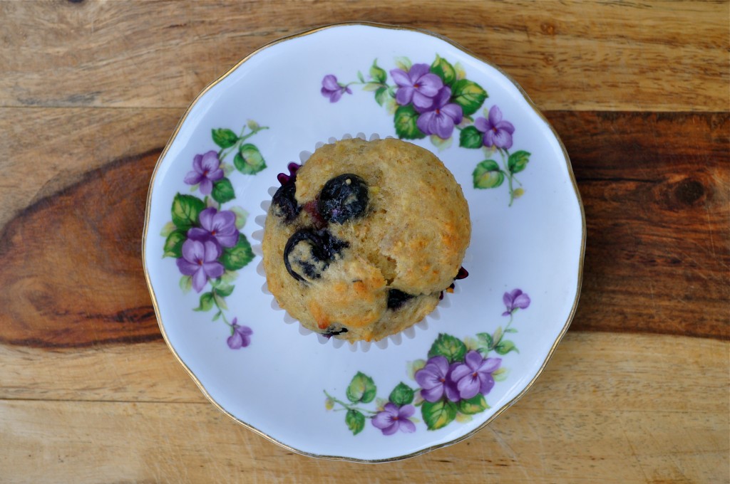 Greek Yogurt Blueberry Muffins | Once Upon a Recipe