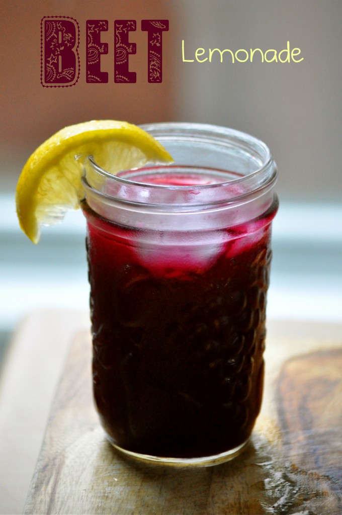 Beet Lemonade | Once Upon a Recipe