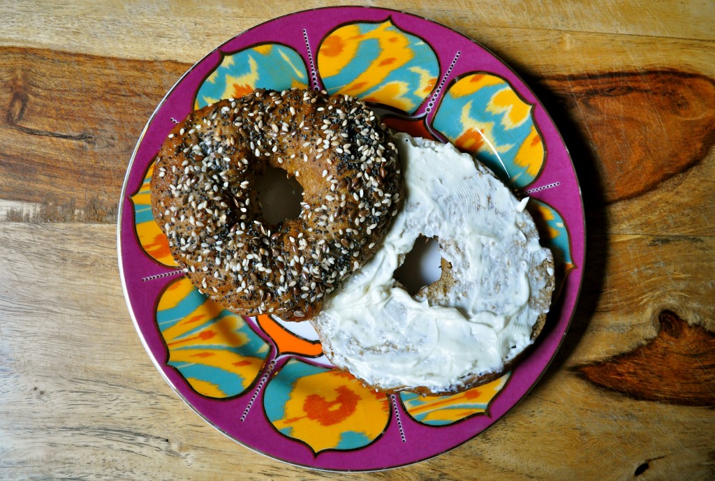 Whole Wheat Pumpkin Spice Bagels | Once Upon a Recipe