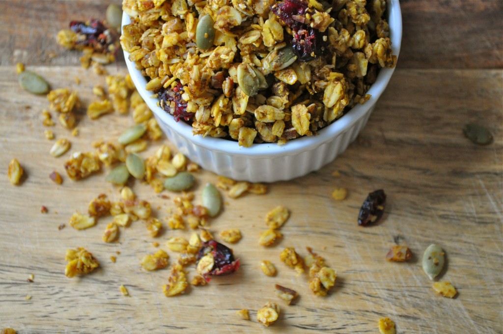 Pumpkin Maple Granola | Once Upon a Recipe