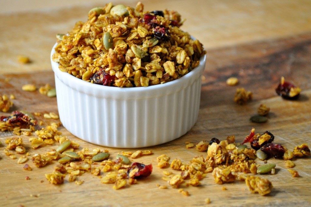 Pumpkin Maple Granola | Once Upon a Recipe