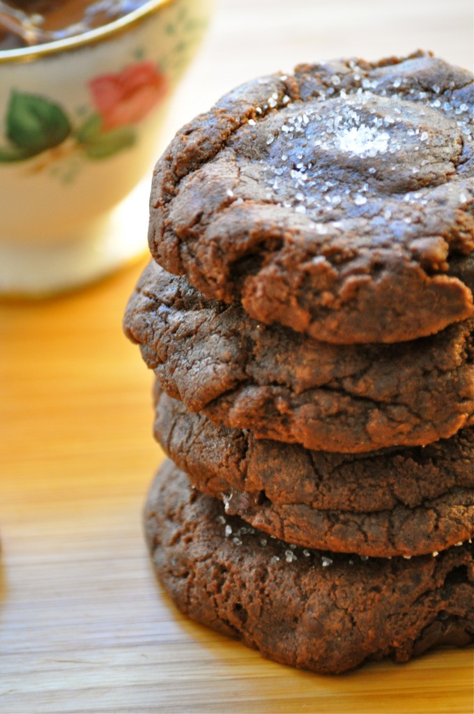 Nutella & Rolo Stuffed Double Chocolate Chip Cookies | Once Upon a Recipe