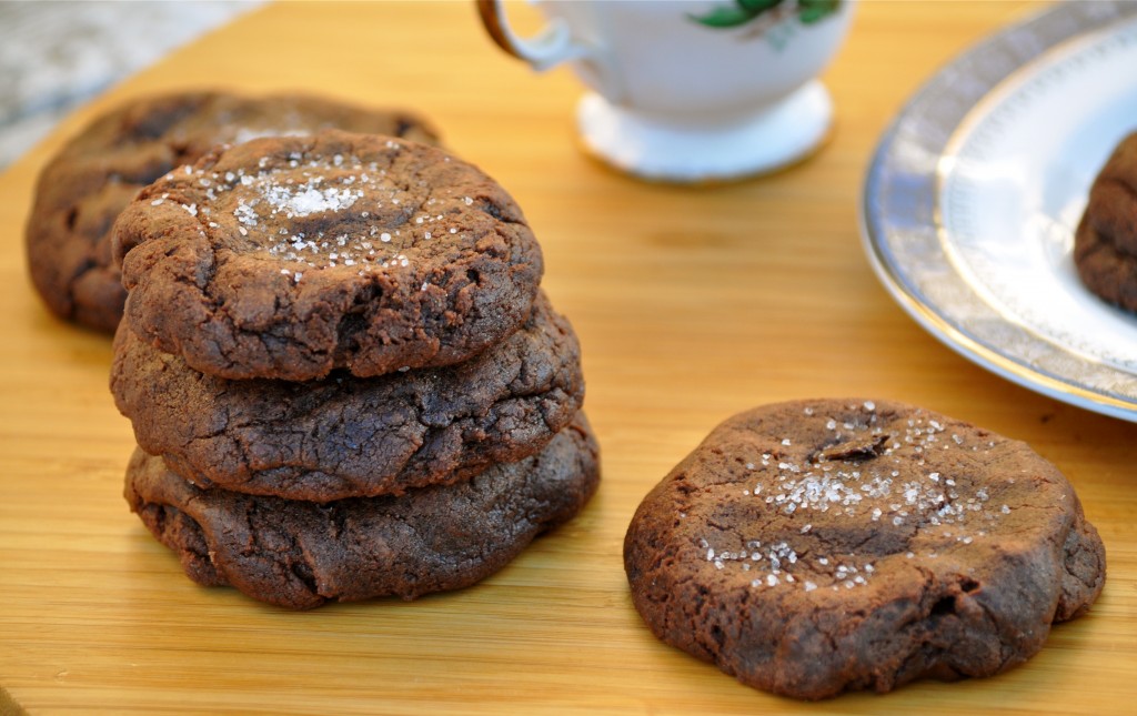 Nutella & Rolo Stuffed Double Chocolate Chip Cookies | Once Upon a Recipe