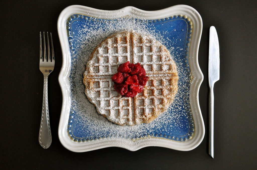 Whole Wheat Coconut Waffles | Once Upon a Recipe