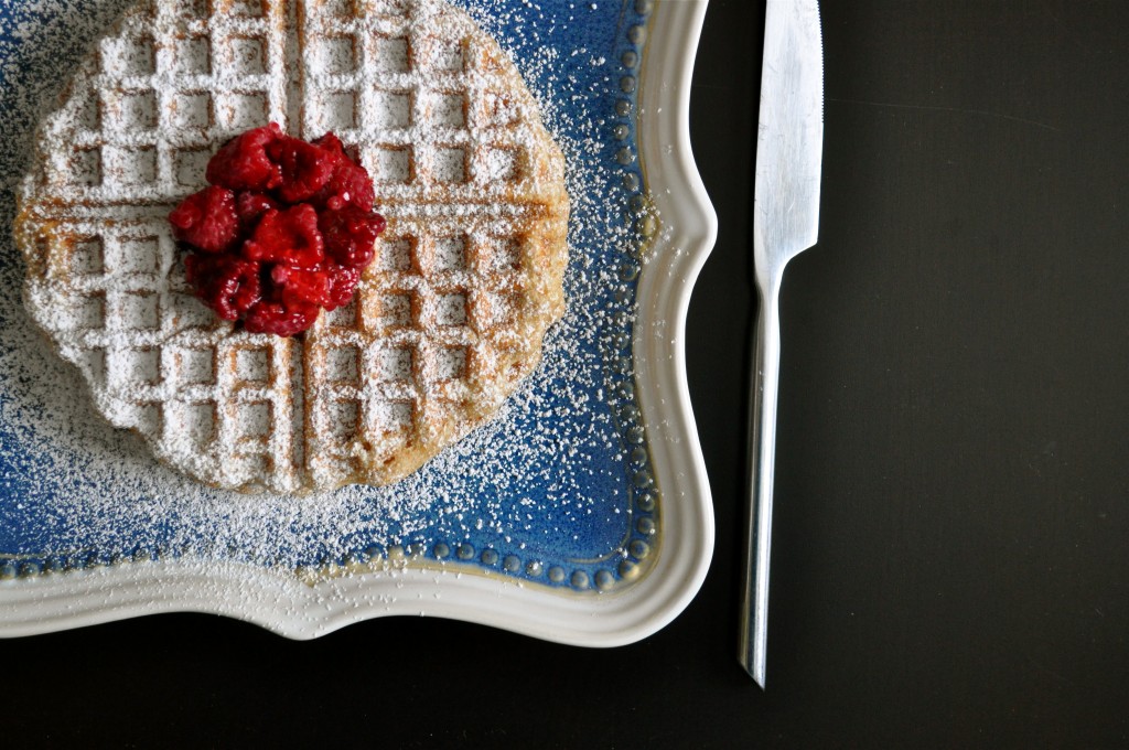 Whole Wheat Coconut Waffles | Once Upon a Recipe