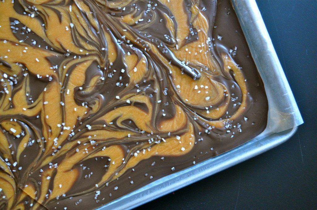 Salted Caramel Bark | Once Upon a Recipe
