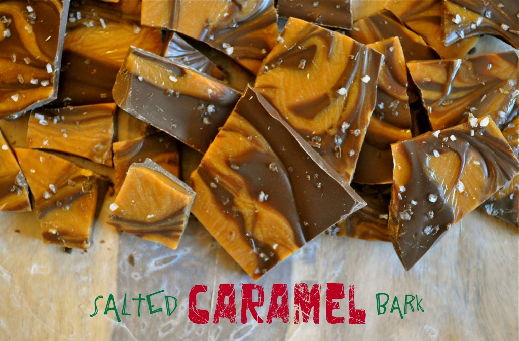 Salted Caramel Bark | Once Upon a Recipe