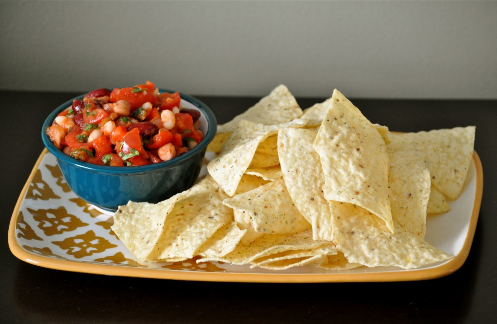 Fresh Bean Salsa | Once Upon a Recipe