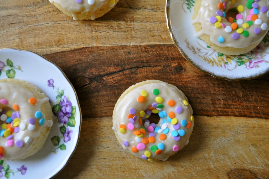 Lemon Yogurt Baked Donuts | Once Upon a Recipe