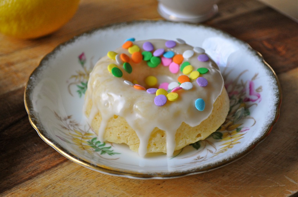 Lemon Yogurt Baked Donuts | Once Upon a Recipe