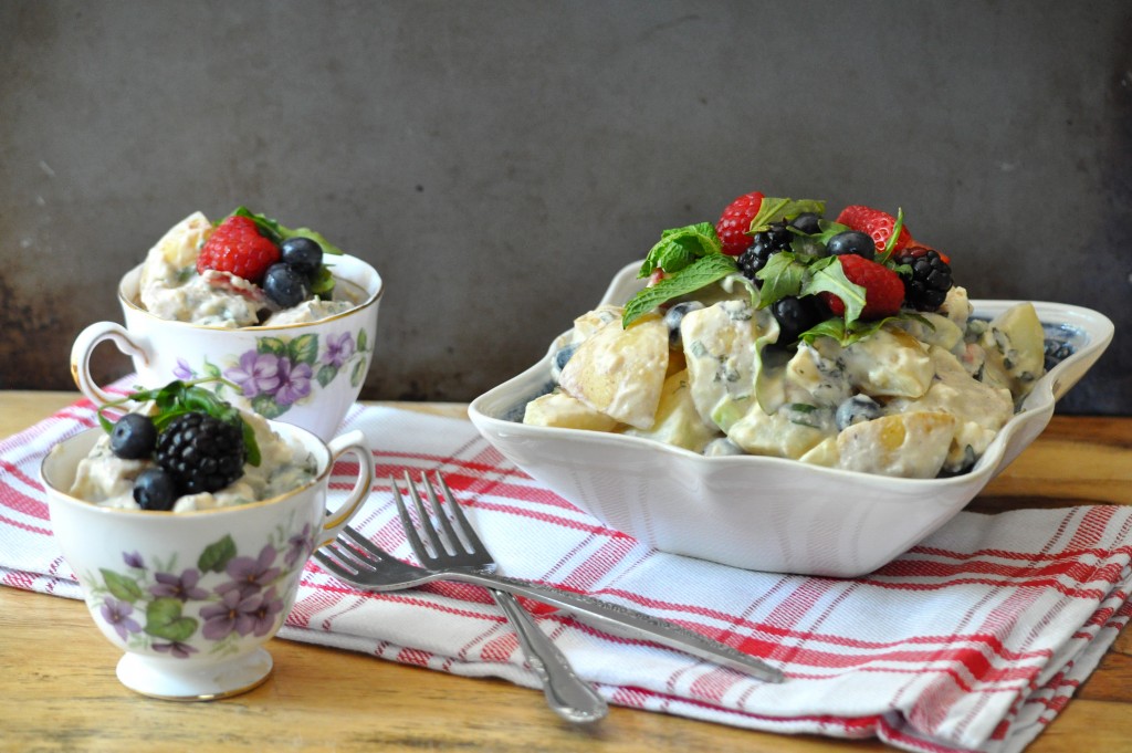 Berry Delicious Potato Salad | Once Upon a Recipe