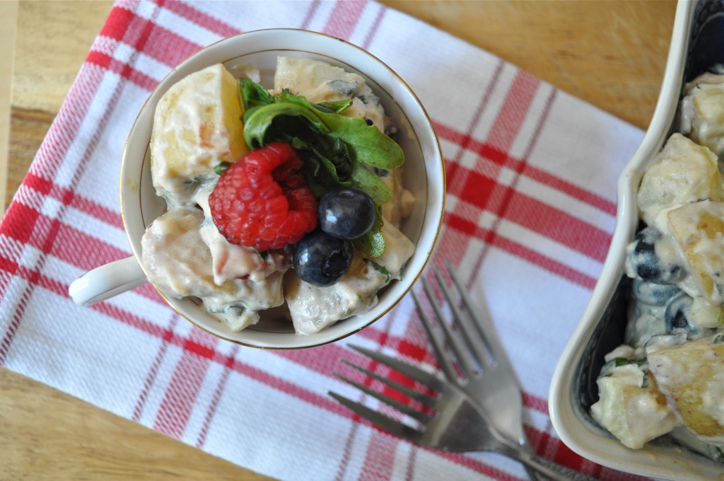 Berry Delicious Potato Salad | Once Upon a Recipe