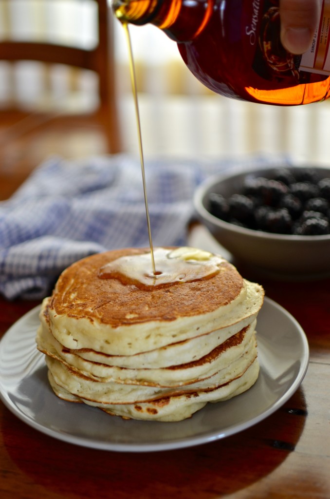 (The Best) Buttermilk Pancakes | Once Upon a Recipe