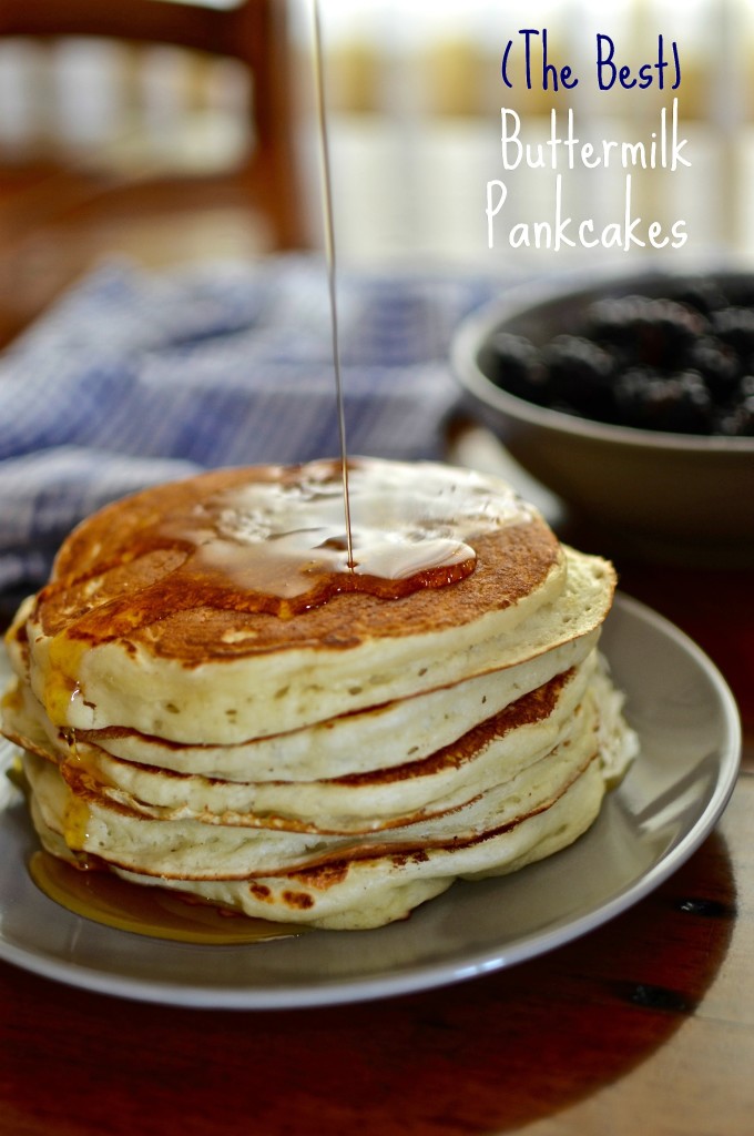 (The Best) Buttermilk Pancakes | Once Upon a Recipe